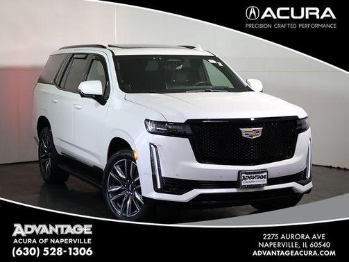 Crystal White Tri-Coat 2022 Cadillac Escalade Sport