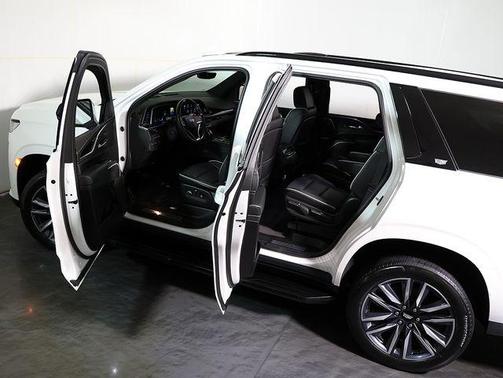 Crystal White Tri-Coat 2022 Cadillac Escalade Sport