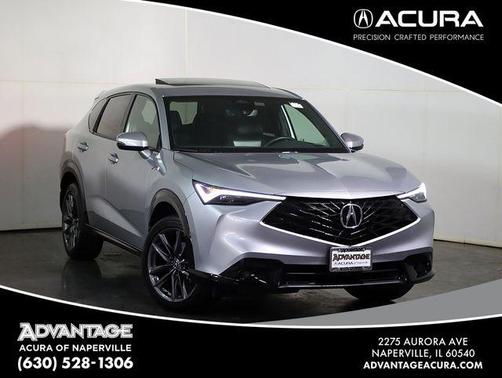 Solar Silver Metallic 2025 Acura ADX A-Spec