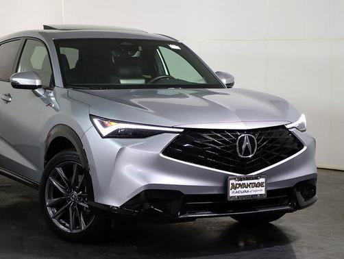 Solar Silver Metallic 2025 Acura ADX A-Spec