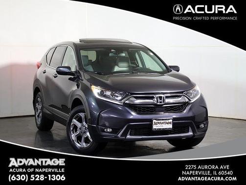 Gunmetal Metallic 2017 Honda CR-V EX-L