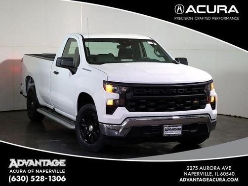 Summit White 2023 Chevrolet Silverado 1500 WT
