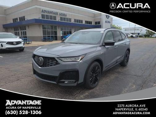 Modern Steel Metallic 2026 Acura MDX A-Spec Advance Package