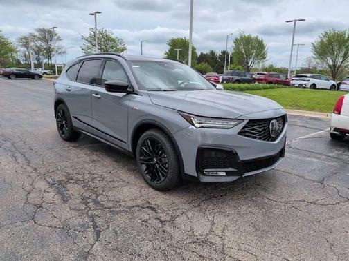 Modern Steel Metallic 2026 Acura MDX A-Spec Advance Package
