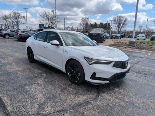 Platinum White Pearl 2026 Acura Integra A-Spec