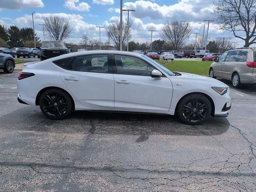 Platinum White Pearl 2026 Acura Integra A-Spec