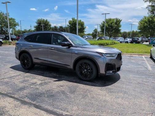 Liquid Carbon Metallic 2026 Acura MDX A-Spec Advance Package
