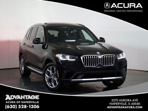 Jet Black 2023 BMW X3 xDrive30i
