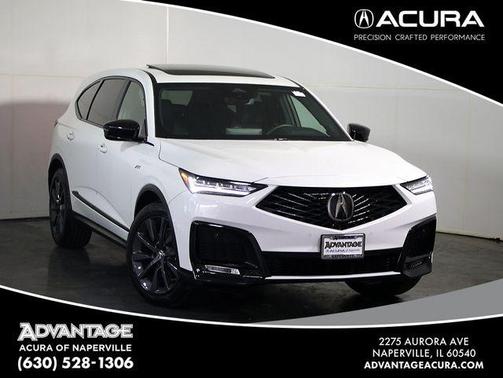 Platinum White Pearl 2026 Acura MDX A-Spec