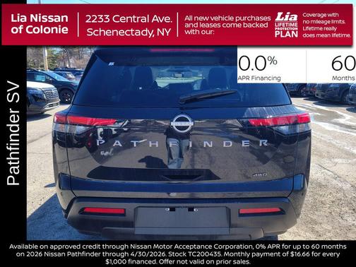 2026 Nissan Pathfinder SV