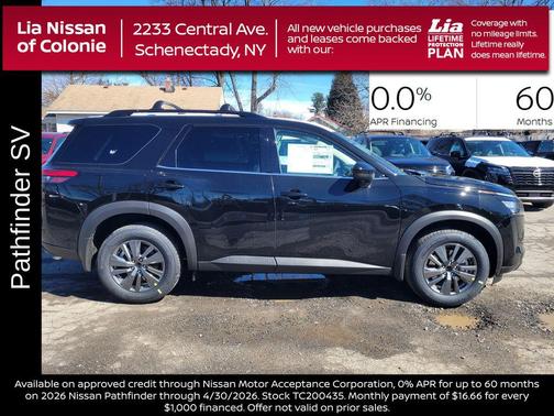 2026 Nissan Pathfinder SV