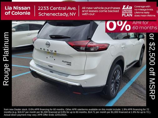 2026 Nissan Rogue Platinum