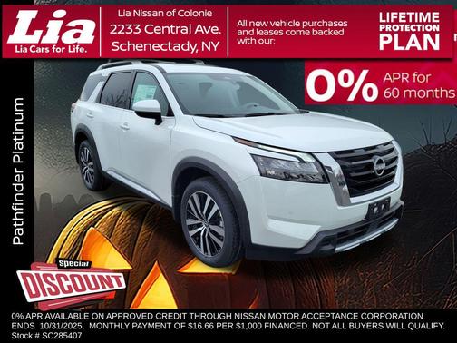 2025 Nissan Pathfinder Platinum 4WD