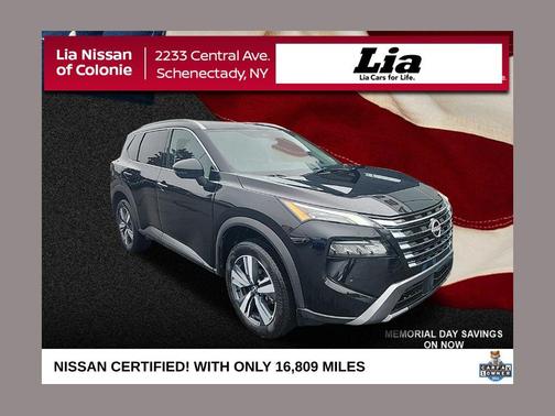 Super Black 2026 Nissan Rogue SL
