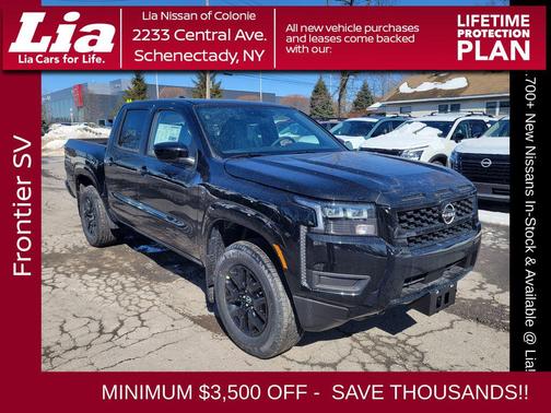 Super Black 2026 Nissan Frontier SV