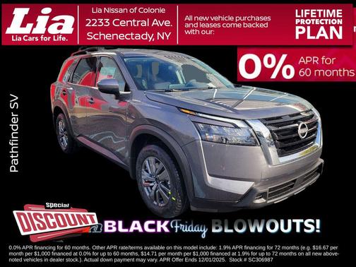 2025 Nissan Pathfinder SV 4WD