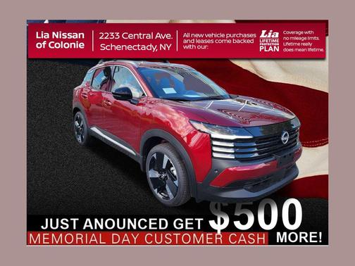 Scarlet Ember Tintcoat 2026 Nissan Kicks SR