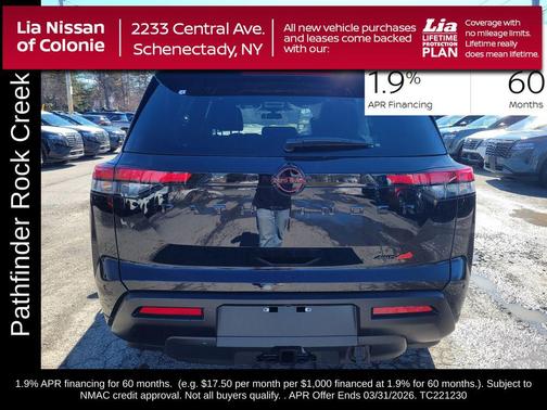 2026 Nissan Pathfinder Rock Creek