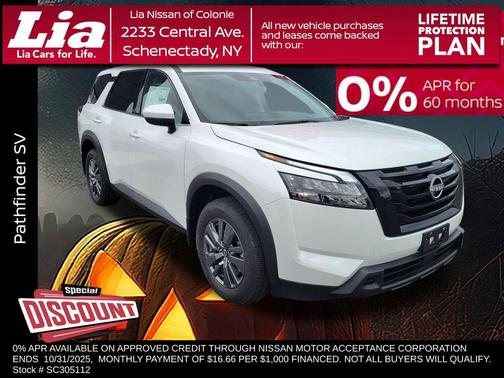 2025 Nissan Pathfinder SV 4WD