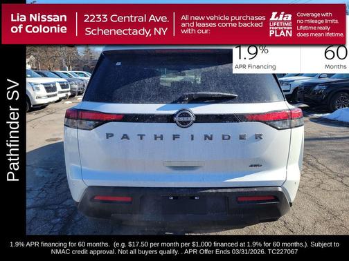 2026 Nissan Pathfinder SV
