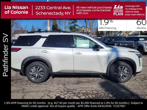 2026 Nissan Pathfinder SV