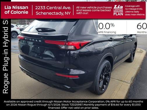 Cosmic Black 2026 Nissan Rogue SL