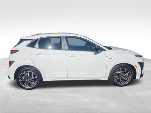 Lunar White 2023 Hyundai KONA N Line