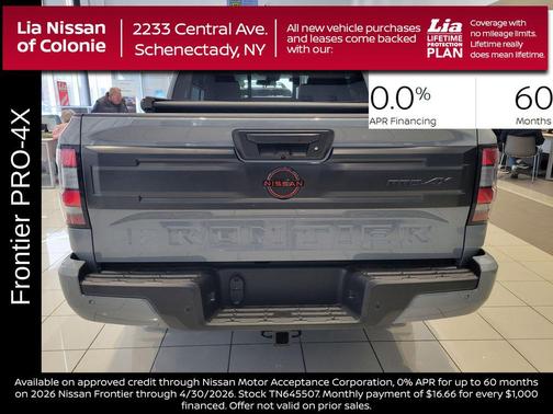 Boulder Gray Pearl 2026 Nissan Frontier PRO-4X