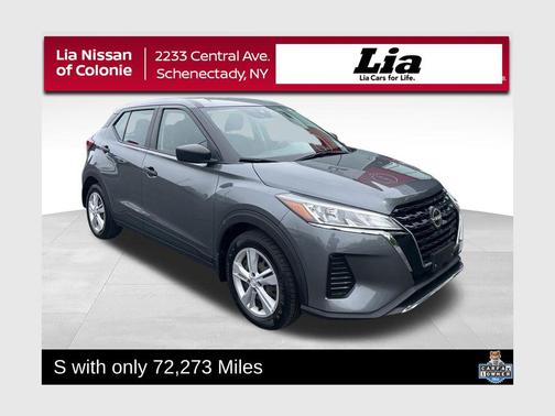 Gun Metallic 2023 Nissan Kicks S