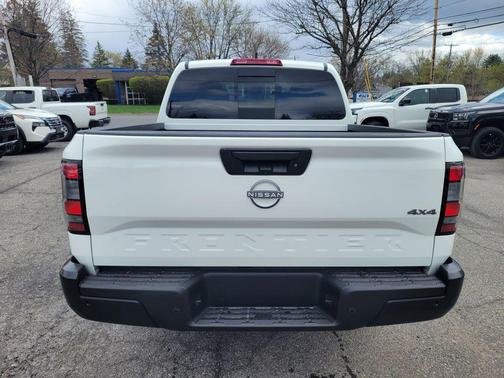 Glacier White 2026 Nissan Frontier S