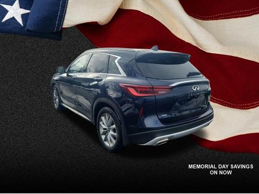 Hermosa Blue 2022 INFINITI QX50 LUXE AWD