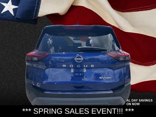 Caspian Blue Metallic 2023 Nissan Rogue SV
