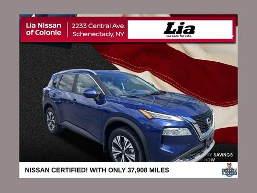 Caspian Blue Metallic 2023 Nissan Rogue SV