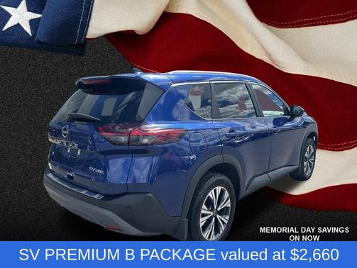 Caspian Blue Metallic 2023 Nissan Rogue SV