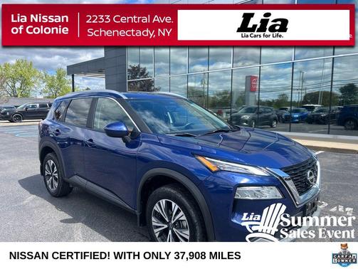 Caspian Blue Metallic 2023 Nissan Rogue SV