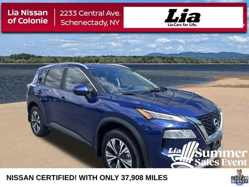 Caspian Blue Metallic 2023 Nissan Rogue SV