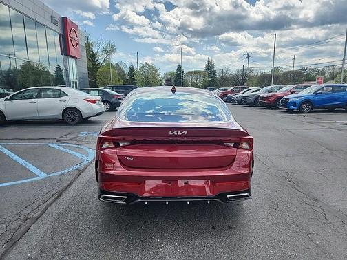 Passion Red 2022 Kia K5 GT-Line