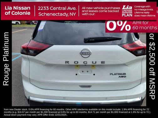2026 Nissan Rogue Platinum