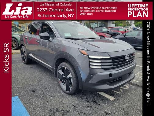 Gun Metallic 2026 Nissan Kicks SR