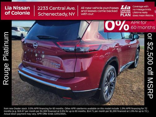 2026 Nissan Rogue Platinum