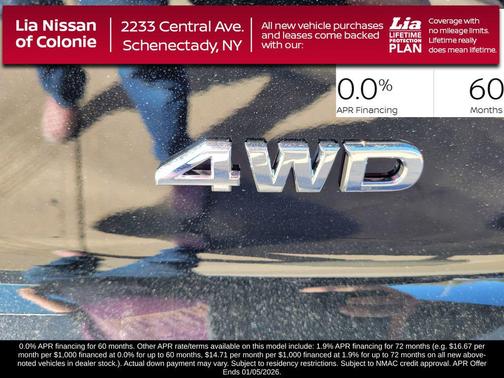 2025 Nissan Pathfinder S 4WD