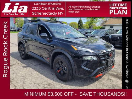 Super Black 2026 Nissan Rogue Rock Creek