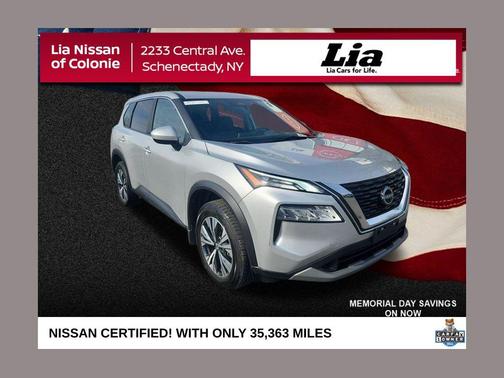 Brilliant Silver Metallic 2023 Nissan Rogue SV
