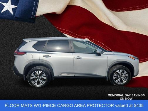 Brilliant Silver Metallic 2023 Nissan Rogue SV