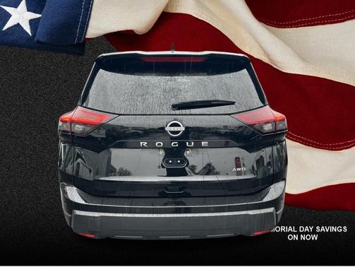Super Black 2025 Nissan Rogue SV