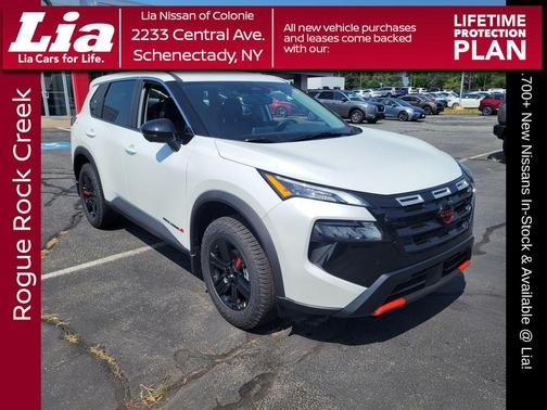 Everest White Pearl Tricoat 2026 Nissan Rogue Rock Creek