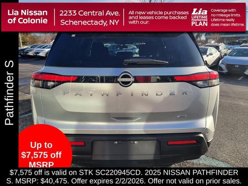 2025 Nissan Pathfinder S 4WD