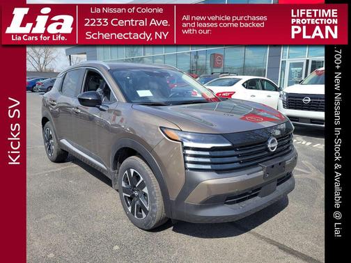 Canyon Bronze Metallic 2026 Nissan Kicks SV