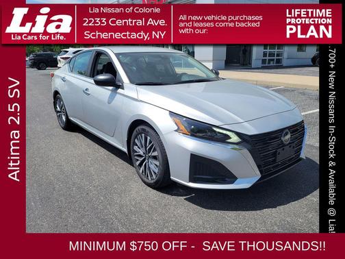 Brilliant Silver Metallic 2026 Nissan Altima 2.5 SV