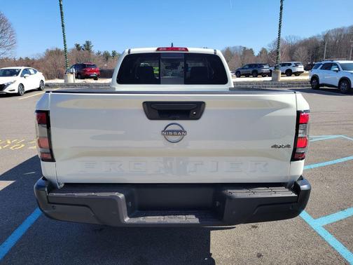 Glacier White 2026 Nissan Frontier S